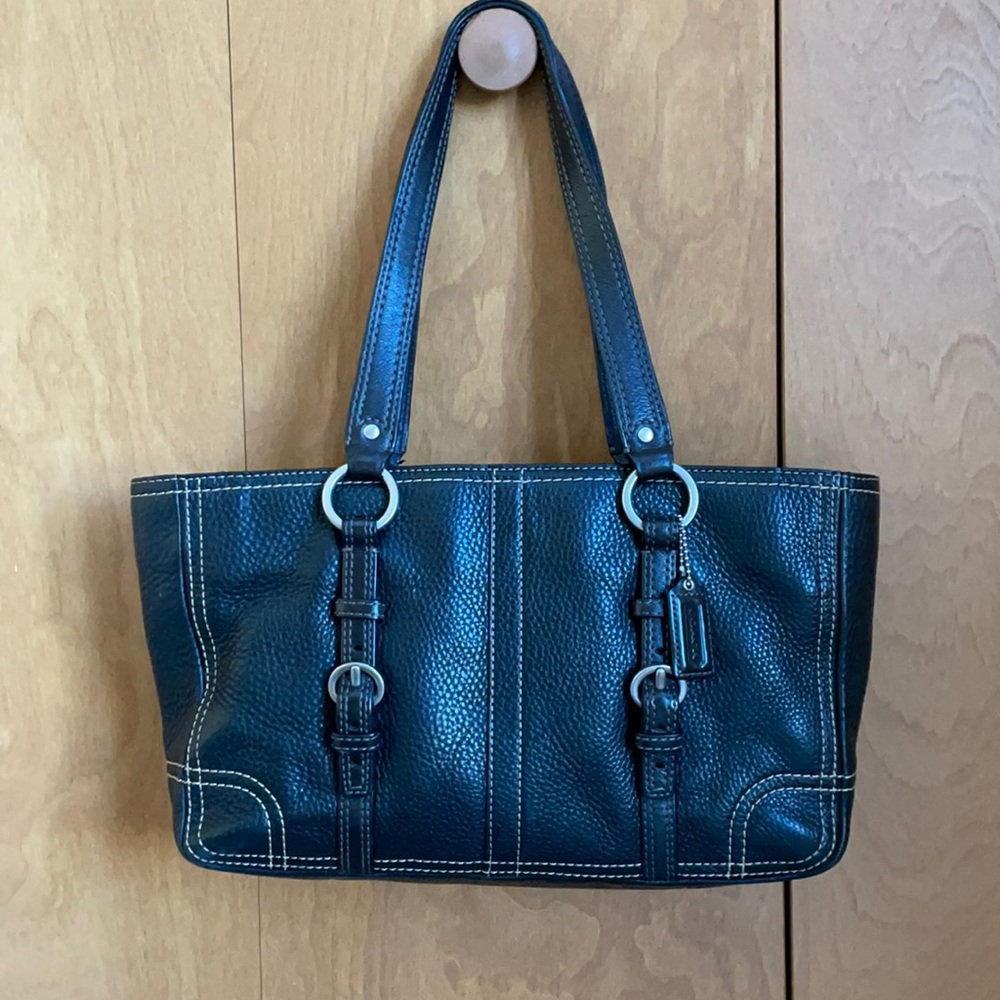 Leather Coach Bag